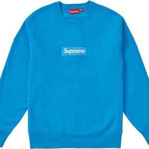 Supreme Box Logo Crewneck (FW18) (Bright Royal)